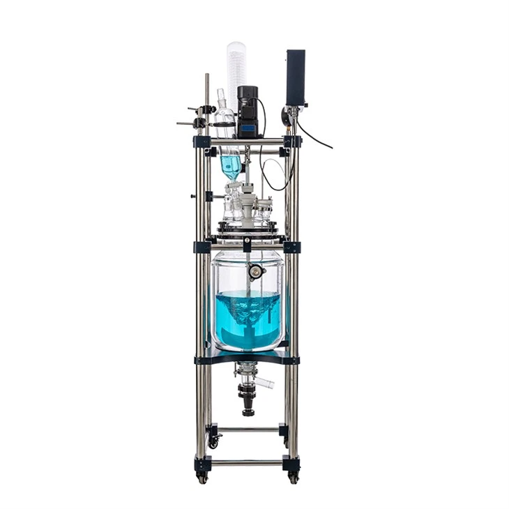 10L Jacketed Glass Reactor